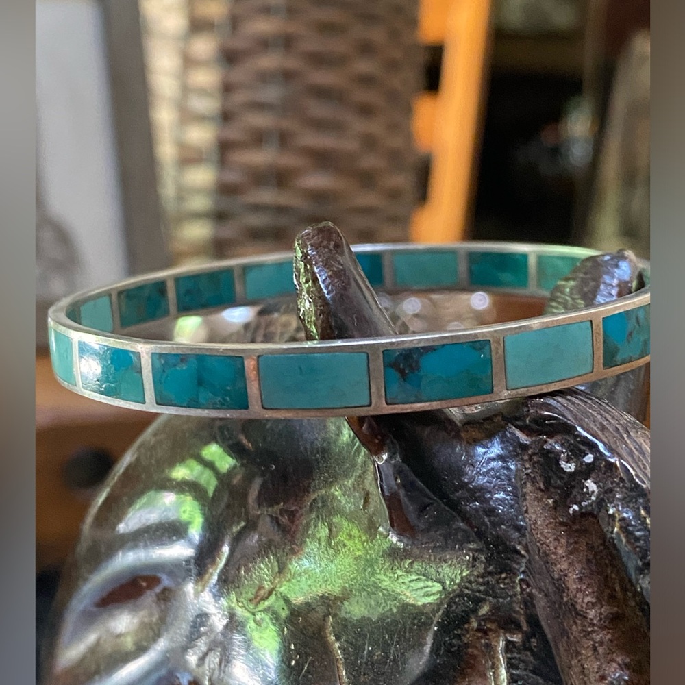 Silpada Turquoise& Sterling Silver Bracelet